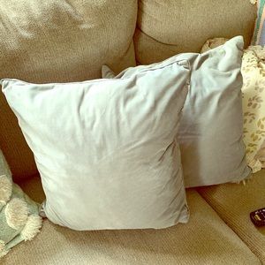 Two pier 1 pillows